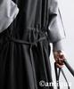 Антиква Длинное Док-платье One Size Черное Женское, PK-01238, 05,