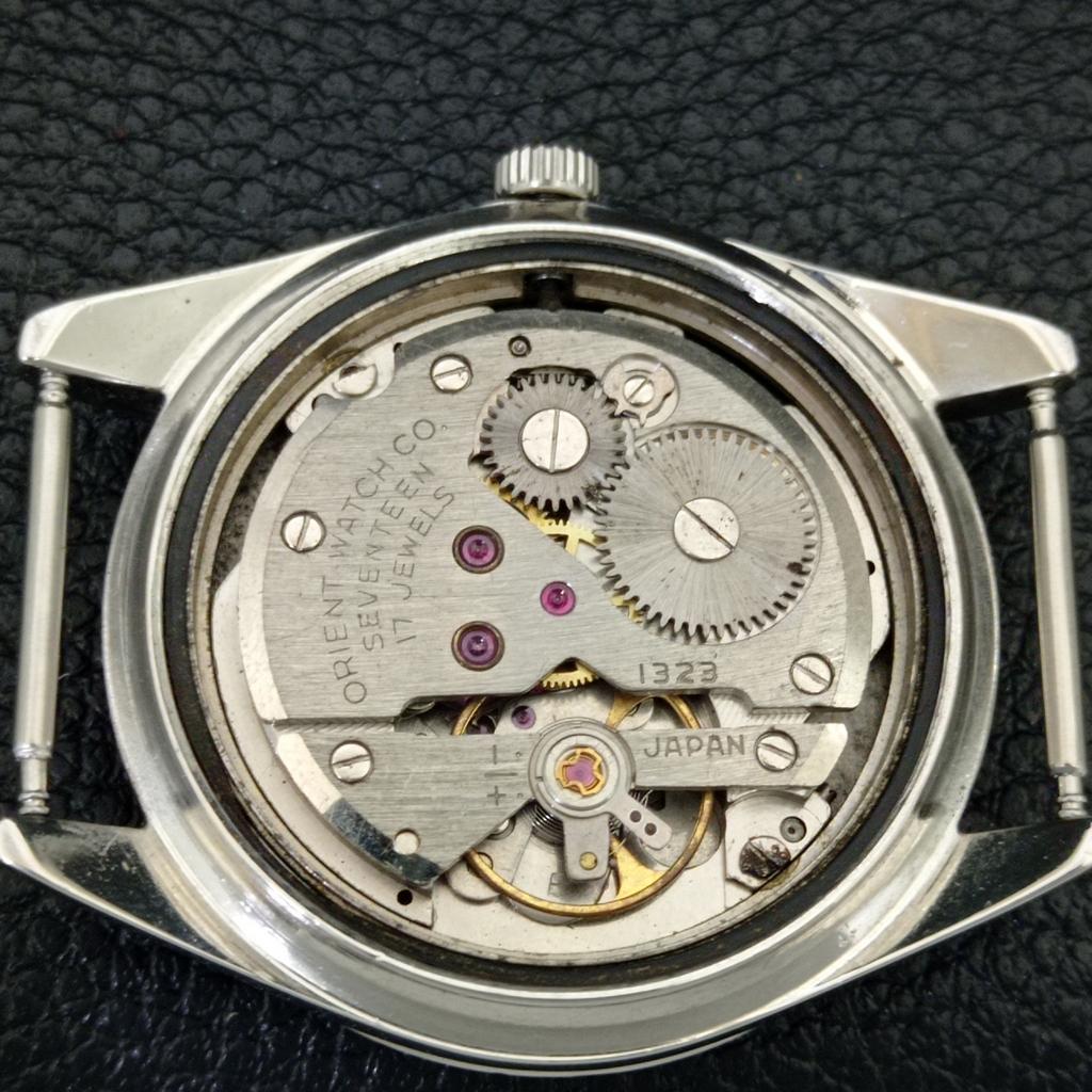 Orient Японские мужские винтажные часы с ручным заводом, оригинальный циферблат a704806-1