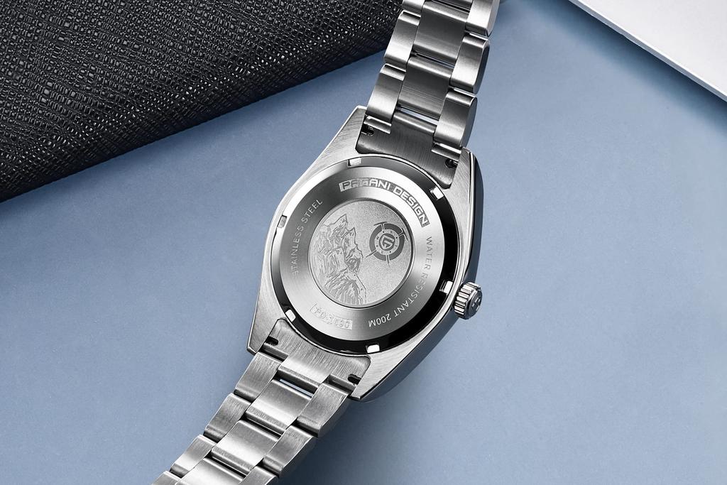 Pagani Design Watch Made In Japan SEIKO Automatic Movement Oyster Perpetual with Case Waterproof Ceramic Bezel Business Work Dress Watch Stainless