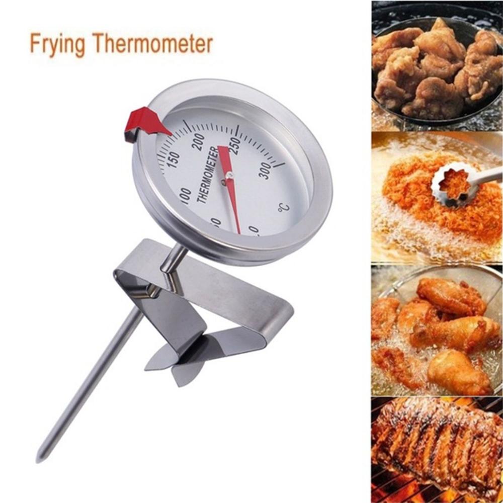 Frying Oven BBQ Turkey With Instant Read Stainless Steel Stem Food Thermometer Temperature Gauge
