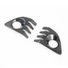 For toyota corolla cross 2019-2021 Carbon fiber Front fog light lamp Cover trim