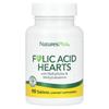 Nature's Plus Добавка с фолиевой кислотой в форме сердца 90 таблеток