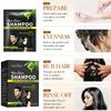 25ml*10pcs/box Olives Oil Black Hair Dye, Fast Coloring 8 Min, Makes Hair Look Moisturized, Cover White Hair, Easy To Clean