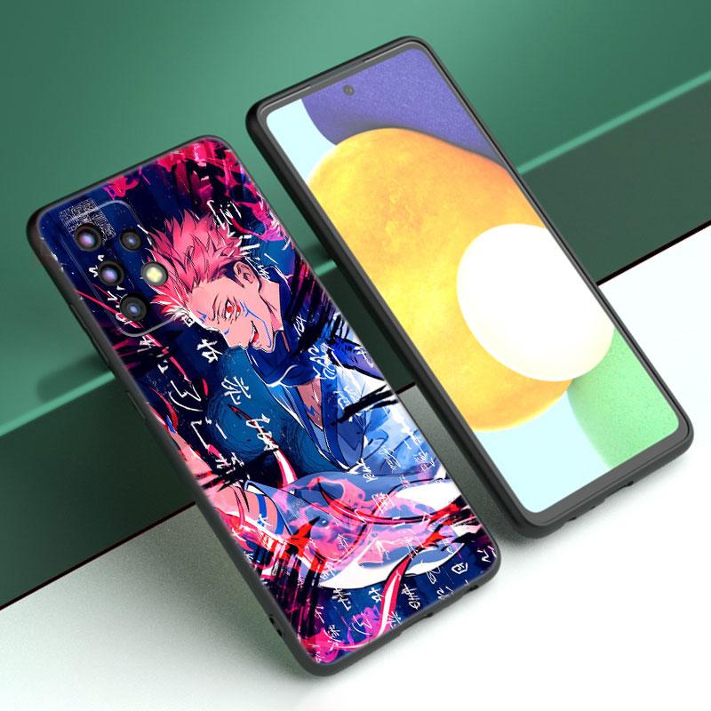 Чехол с изображением аниме дзюдзюцу кайсен Ryomensukuna для Samsung A21 A30 A50 A52 S A13 A22 A23 A32 A53 A73 5G A11 A12 A31 A33 A51 A70 A71 A72