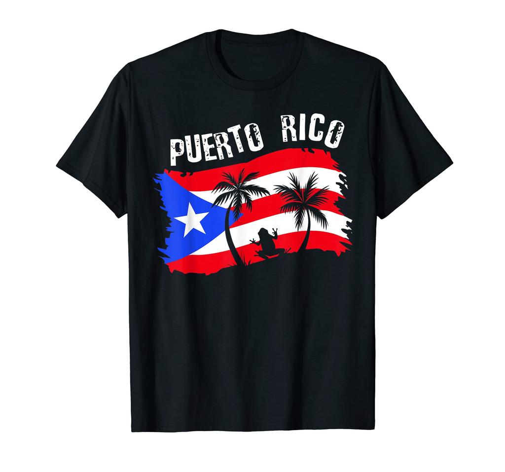 ZX 100 Cotton Vintage Puerto Rico Puerto Rican Flag Pride Gift Hip Hop MEN WOMEN T Shirts Size XS5XL