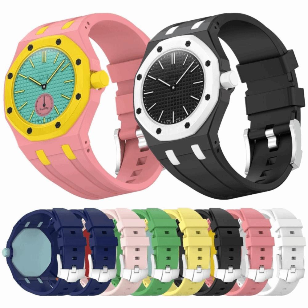 Рамка Бампер Ремешок для Часов Изменить на Наручные Часы для Swatch X AP Royal Pop Карманные Часы для Мужчин Женщин