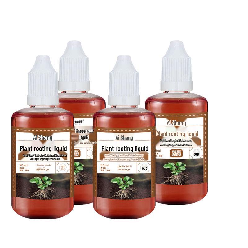 Rooting Hormone for Indoor & Balcony Plants - Hydroponic Nutrient Solution and Rooting Powder