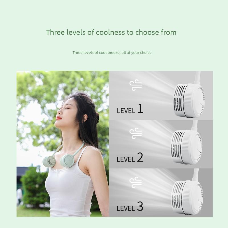 Hanging Neck Fan with Long Battery Life, Mini Fan, 2026 New Model, Cooling Electric Fan, Portable Summer Cooling Gadget