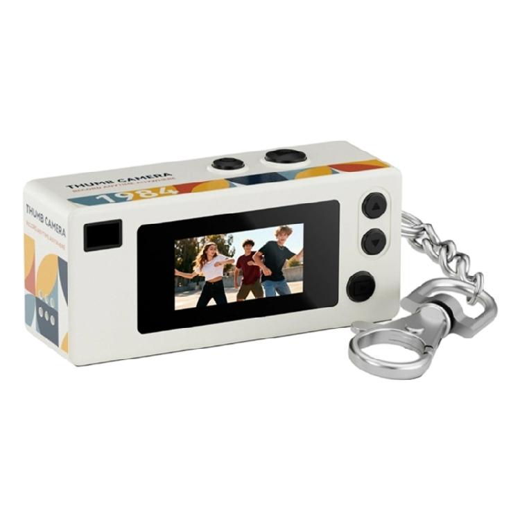 Mini Camera G65 Small Thumb Size Body With Lanyard 1080P Full 720p Video Recording Creative Filters Fill Light Type C Port For Charging File Transfer