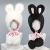 Soft Plush Lolita Rabbit Ear Hat - Warm & Cute Lei Feng Style