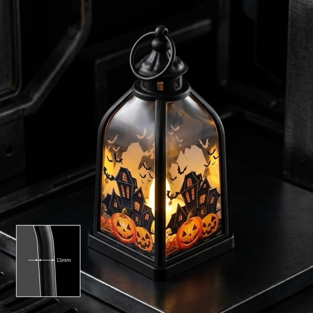 Battery Powered Halloween Lantern Hanging Design Haunted House Light LED Lantern Lamp Party Props