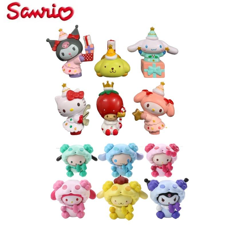 Милый набор фигурок-кукол Sanrio My Melody для домашнего декора и украшения торта