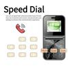 Mini Flip Mobile Phone Dual SIM Card 2G GSM 2.0 Inch Screen Speed Dial Magic Voice Torch FM Blacklist Small Flip Phone Spare Phone