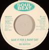7-дюймовая пластинка BB. SEATON Прибереги на черный день Сердце в SBS057 Soul Beat 2004 UK Регги Ска Даб Б/У
