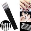 5Pcs Fimo Wood Handle DIY Polymer Modelling Silicone Pen Nail Art Sculpting Pottery Tool Clay Shaper