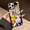 Роза Версаля Леди Оскар Для IPhone 17 Air 16 E 15 14 13 12 11 Pro Max Plus PC Ударопрочный TPU Чехол Для Magsafe Чехол для Телефона