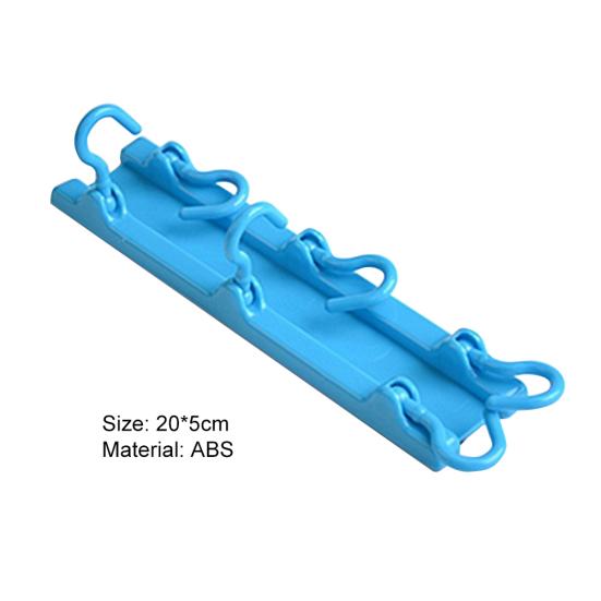 Пластиковая вешалка для домашней ванной комнаты и кухни, вешалка для полотенец, шляпа, посуда, настенный крючок