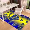 Club Atlético Boca Juniors Printed Absorbent Washable Carpet, Non-Slip Bathroom Mats, Kitchen Rugs, Yoga Mat,Living Room Entrance, Camping Picnic Rugs