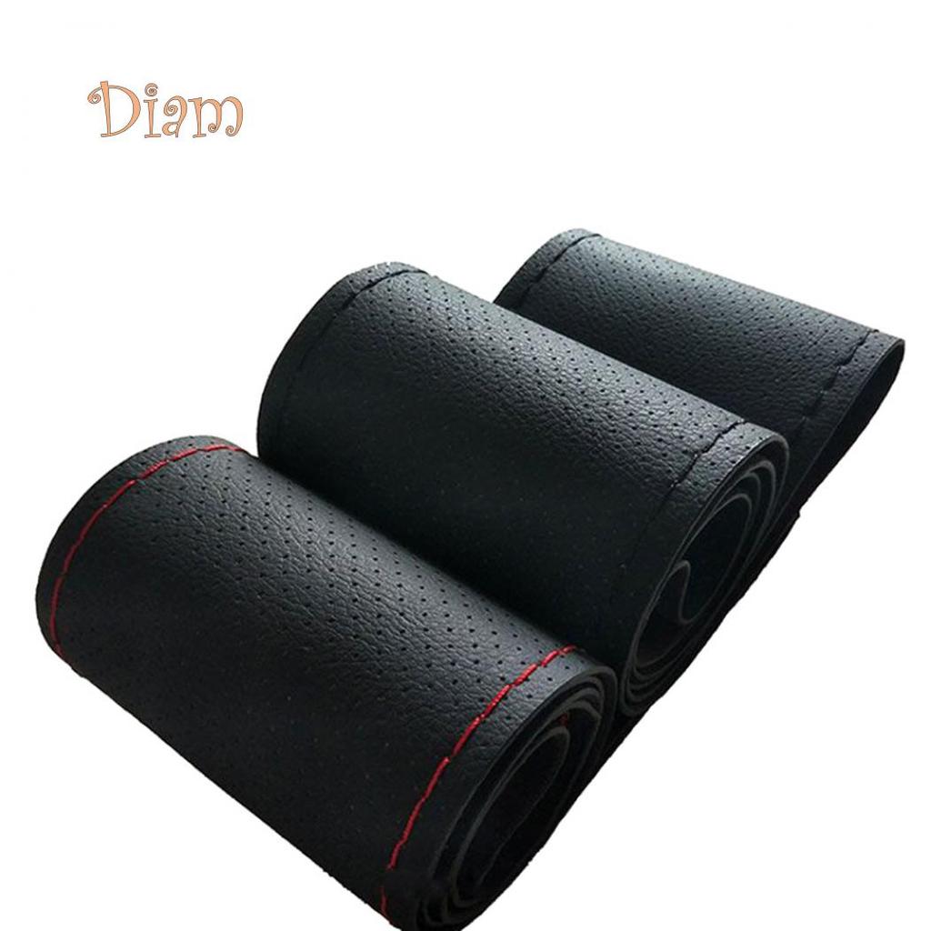 Оплётка руля автомобиля, из искусственной кожи. На диаметр 37-38 см