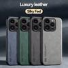 Роскошный кожаный чехол для iPhone 16 15 14 11 13 12 Pro Max Mini XR 15 14 16 Plus Противоударный чехол для iPhone XS Max 8 7 SE Funda