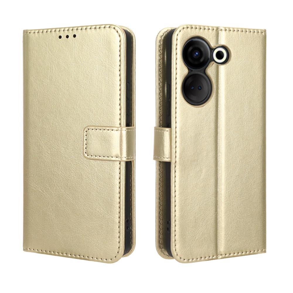 For Tecno Camon 20 Pro Case Flip Phone Holder Stand Case Tecno Camon 20 Pro Casing Wallet PU Leather Back Cover