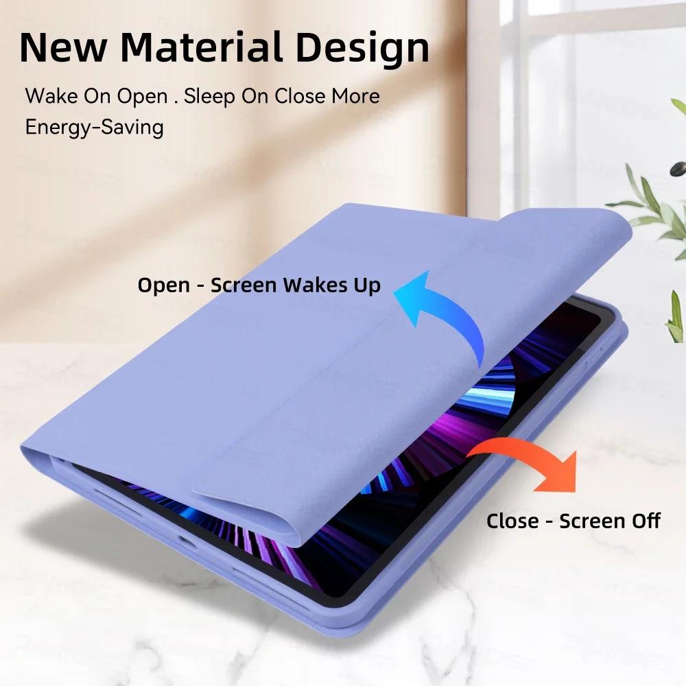 Для iPad Клавиатура с чехлом для нового iPad Air 11 M3 2025 Funda Съемная крышка-клавиатура