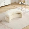 55-Inch Polyester Foam Armchair, Oversized, Fluffy Sofa Bed, for Living Room, Lounge and Projection Room, with Adjustable Function, with Cushion