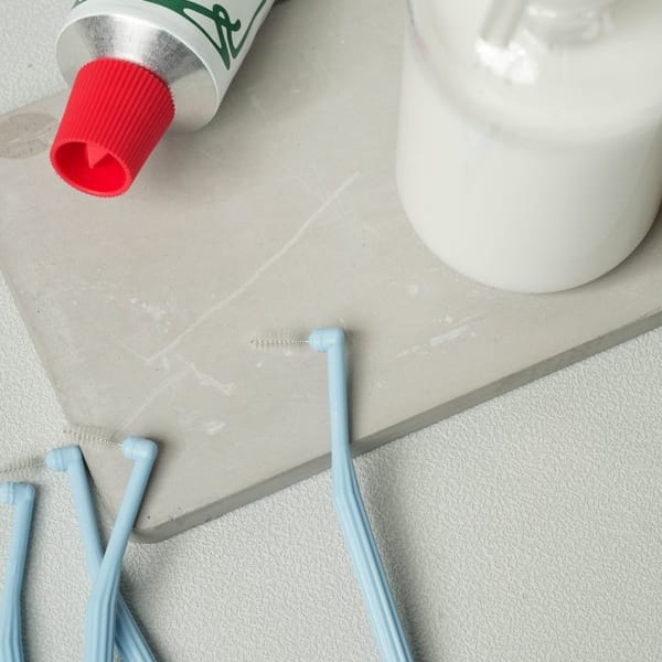 Ершик для чистки межзубных промежутков L-образной формы, 8 шт.