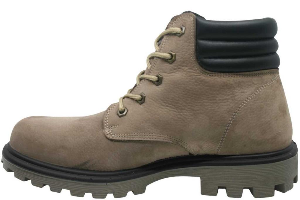Водонепроницаемые мужские кожаные ботинки песочного цвета M7100NKU