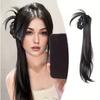 Claw Ponytail Long Ponytail Extensions Synthetic Clip In Hair Extensions Elegant For Daily Use Hair Accessories