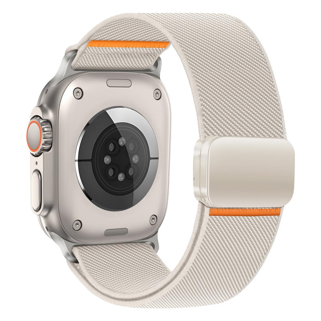 Нейлоновый ремешок-петля для Apple Watch Ultra 3/2/1 49 мм 11 10 46 мм 42 мм Магнитный браслет iWatch 9 8 7 6 5 4 SE 45 мм 44 мм 41/40 мм