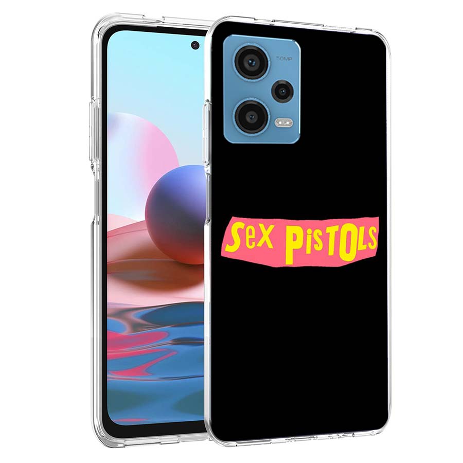 Панк-рок группа Sex Pistols Чехол для телефона Для Redmi 12 13C 12C 15C 15 9 Power 10 Prime+ 10C 10A 9T 9C 9i 9AT 9A Sport A5 K50 K30 60