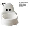 Halloween Ghost Night Light Candle Holder, Cute 3D Printed Tea Holder for Novelty Gift Item Scented Candles, Small Tabletop Candy Dish Party