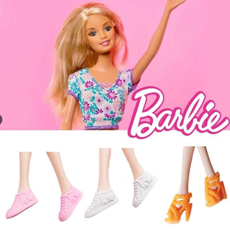 30 см Кукла Леле Барби Туфли на высоком каблуке Черные сандалии Игрушка для ролевых игр Аксессуары для девочек