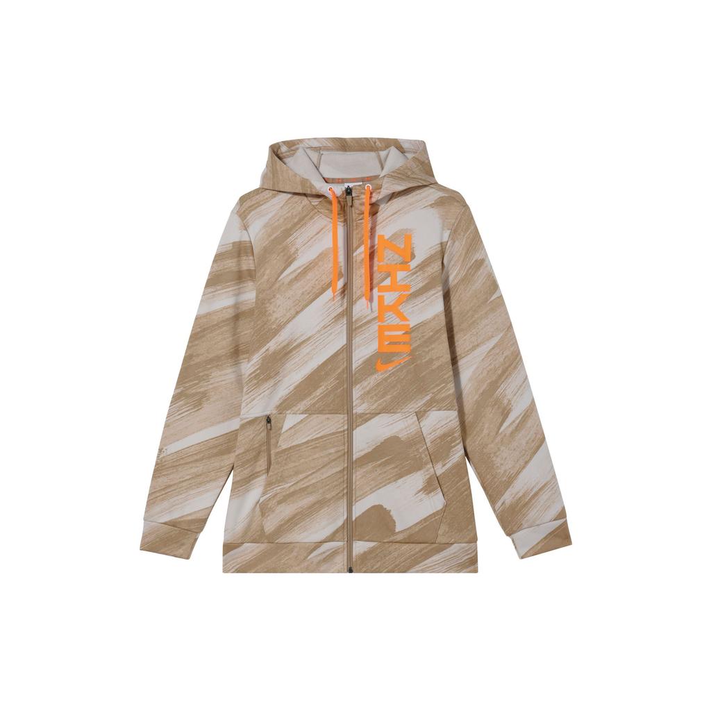 Nike Therma-Fit Sport Clash Полная длина на молнии для тренировок с капюшоном Мужские куртки цвета хаки DD1891-247