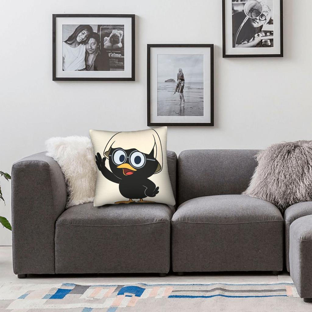 Cartoon C-Calimer Pillow Cover Retro Trendy Pillow Case For Sofa Home Decor Soft Pillowcases Gift Idea