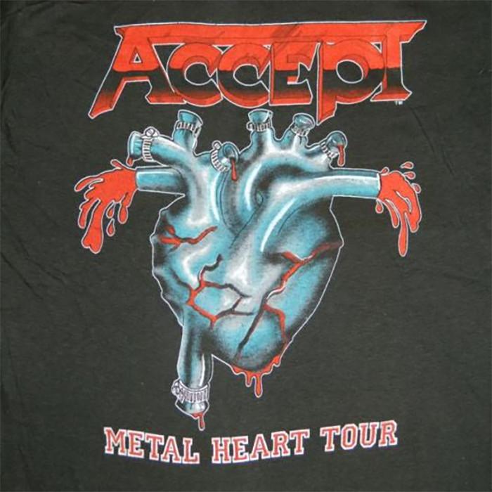 Accept Band Gift For Friends Black T-Shirt Cotton All Size 7D1844