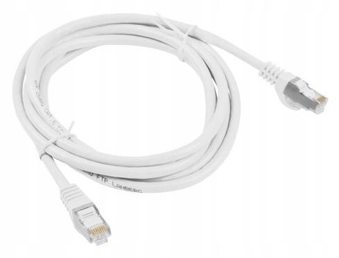 Patchcord Lanberg UTP kat.6 0,25m biały