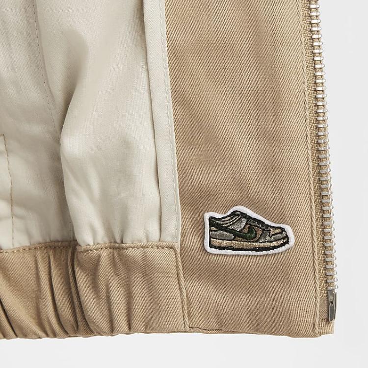 Nike Jackets & Coats Khaki/Light Rosewood Umber Kids' FN9214-247