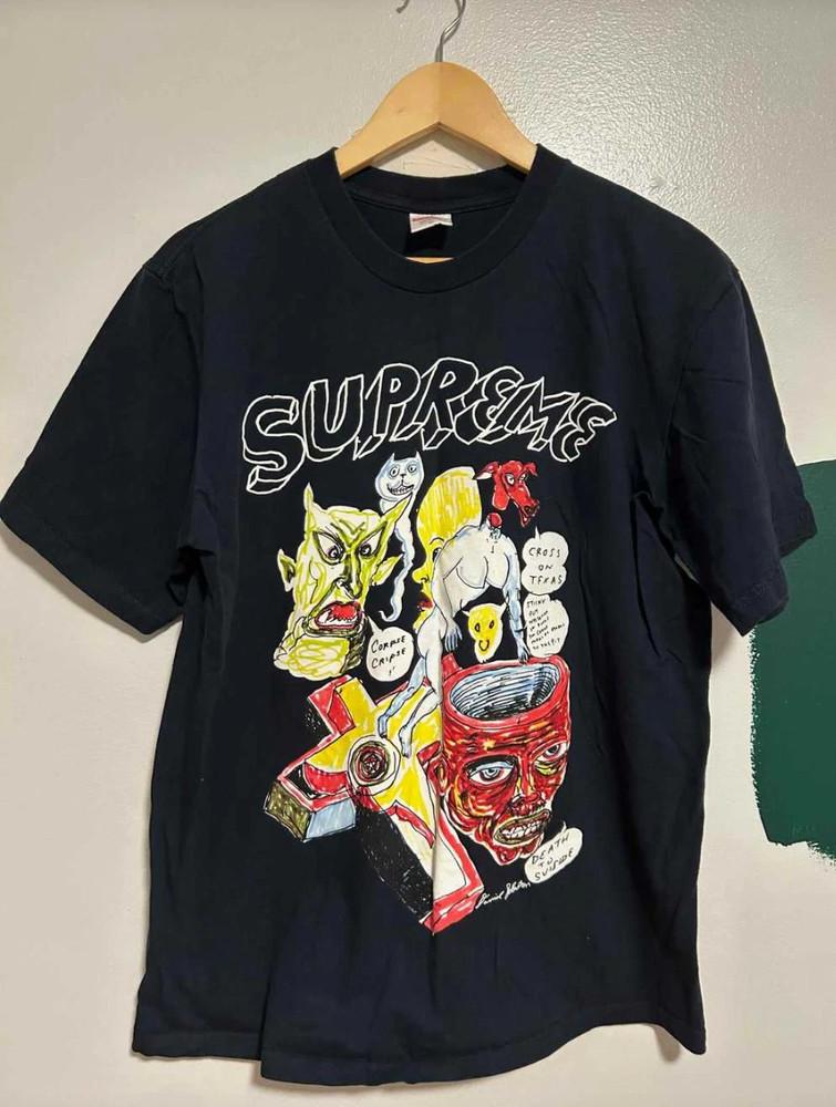 Daniel Johnston Унисекс Хлопковая Классическая Футболка Все Размеры Унисекс Футболка
