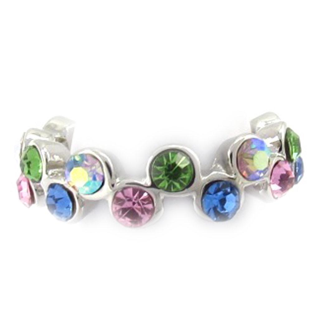 Разноцветное авторское кольцо "Sissi"