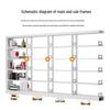 Junshi Steel Library Bookshelf