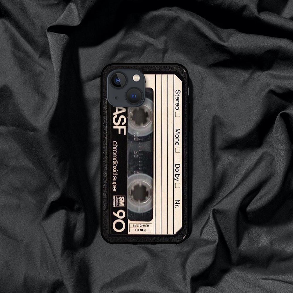 Чехол для телефона с кассетной лентой в стиле ретро для iPhone Samsung Galaxy Redmi Xiaomi Oppo OnePlus Note SA 7 8 9 10 11 12 13 14 20 21 22 23 53 54 Pro Max Plus Ultra