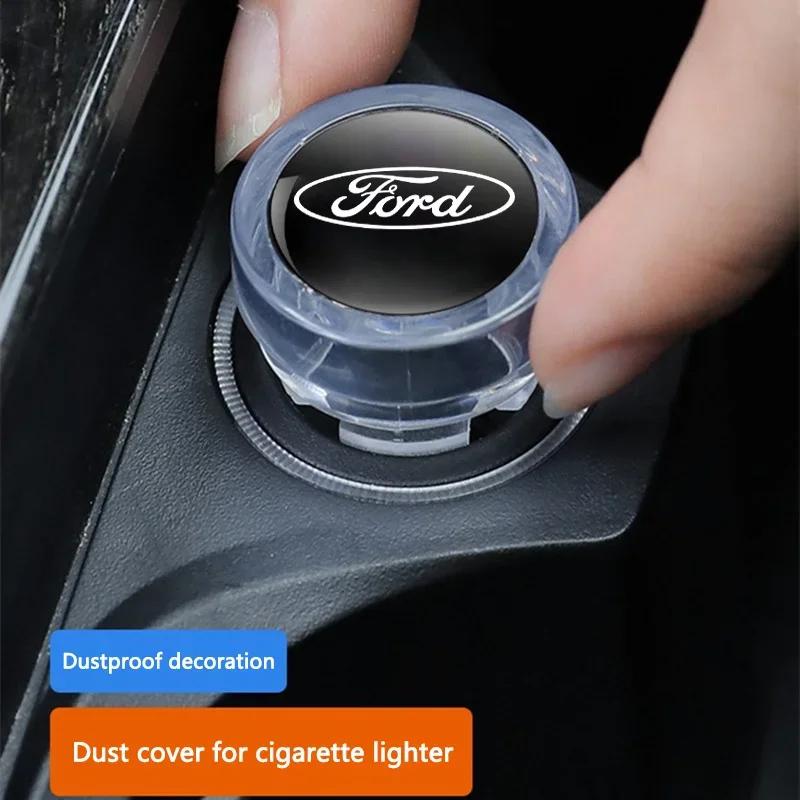 Автомобильная наклейка Ford Автомобильная зажигалка Пылезащитная крышка Пластиковая Водонепроницаемая Пылезащитная крышка Для Ford Focus Mk3 Fiesta Ranger Mondeo S