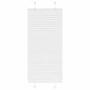 VidaXL Store Plissé Blanc 65x100 Cm Largeur Du Tissu 64,4 Cm Polyester, Store Plissé De Fenêtre, Store Accordéon, Store 4015476