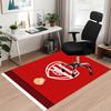 Arsenal Football Club Printed Carpet, for Office Chair Living Room Bedroom Kitchen Room Decor Gifts.