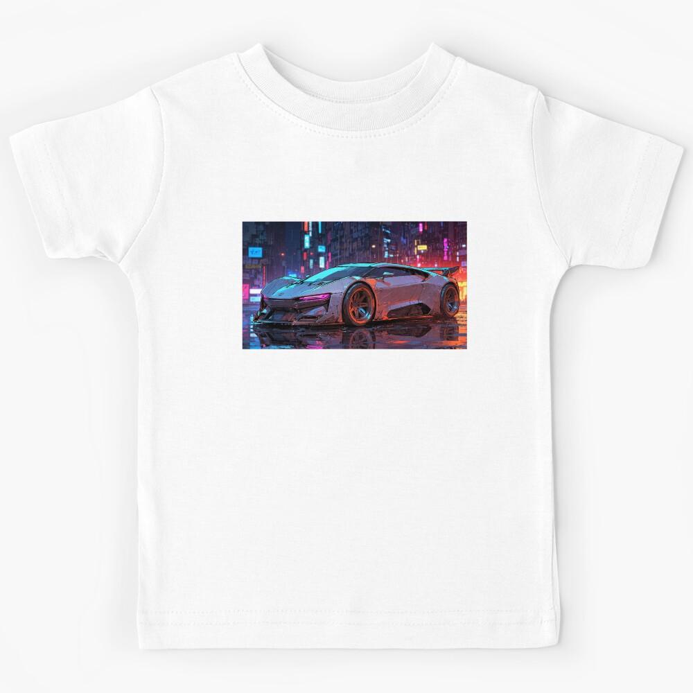 Futuristic Sports Car Kids T-Shirt