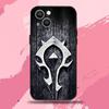 Чехол для телефона с игрой World of Warcraft Для iPhone 16,15,14,13,12,11 Plus,Pro Max,XS,X,XR,SE,Mini,8,7, Мягкий силиконовый черный чехол