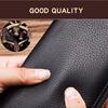 New Long Wallet Men's First Layer Cowhide Wallet Men's Retro Business Zipper Multi-card Large-capacity Clutch Bag