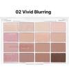 WAKEMAKE Палетка для век Soft Blurring Eye Palette